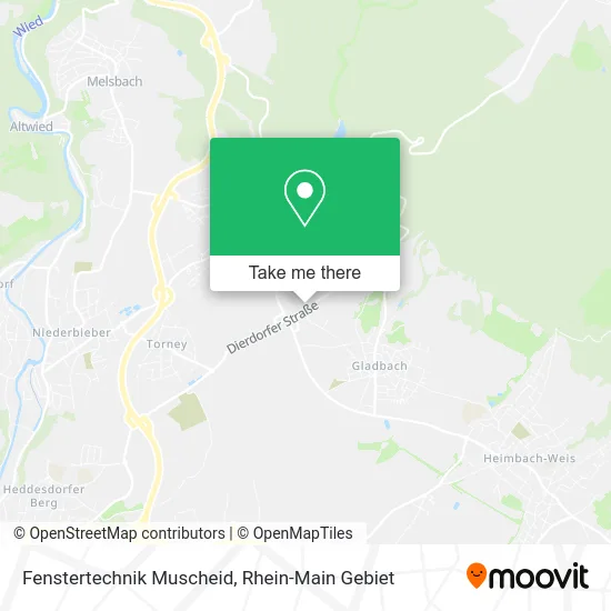 Карта Fenstertechnik Muscheid