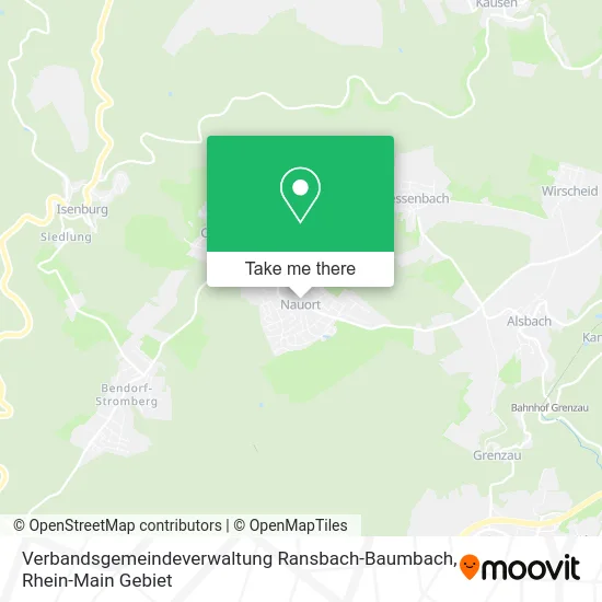 Карта Verbandsgemeindeverwaltung Ransbach-Baumbach