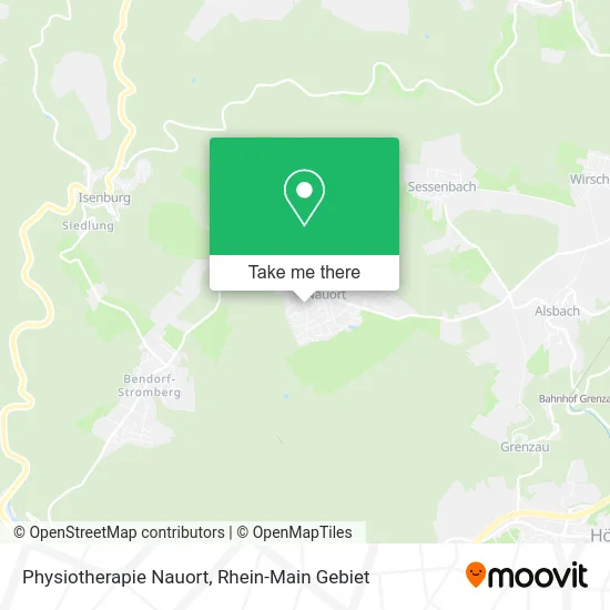 Карта Physiotherapie Nauort