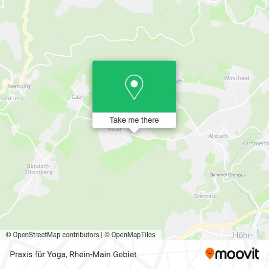 Карта Praxis für Yoga