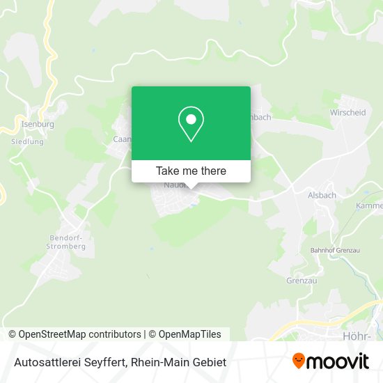Карта Autosattlerei Seyffert