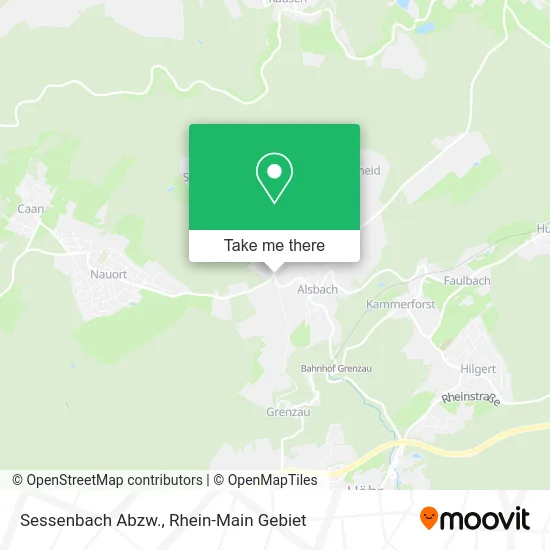 Карта Sessenbach Abzw.