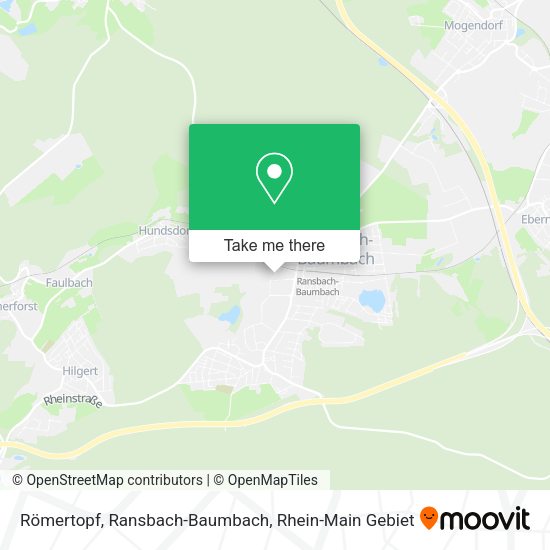 Карта Römertopf, Ransbach-Baumbach