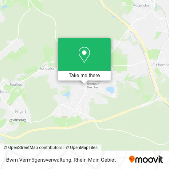 Карта Bwm Vermögensverwaltung