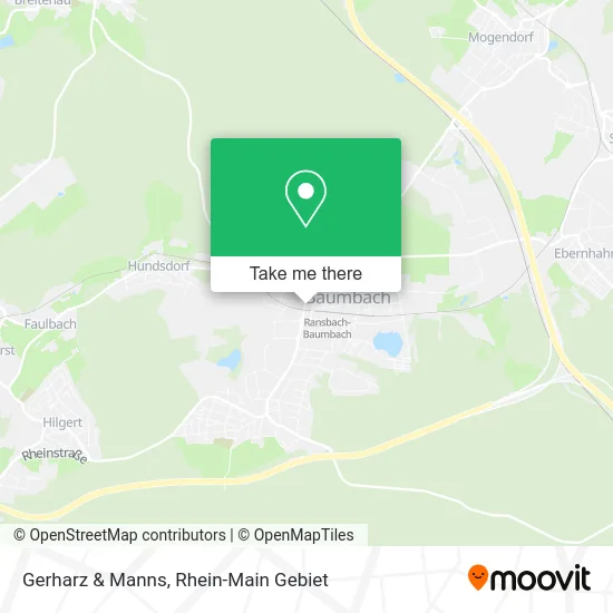 Карта Gerharz & Manns