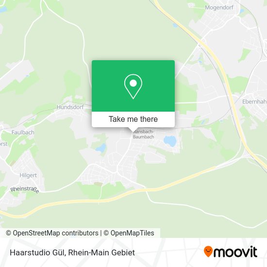 Карта Haarstudio Gül