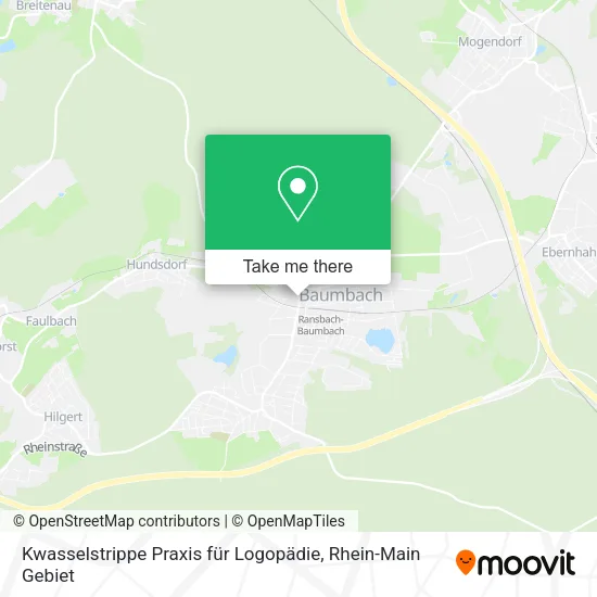 Карта Kwasselstrippe Praxis für Logopädie
