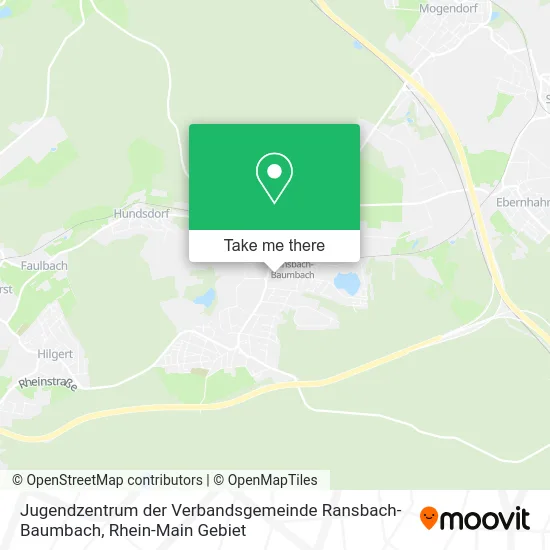 Карта Jugendzentrum der Verbandsgemeinde Ransbach-Baumbach