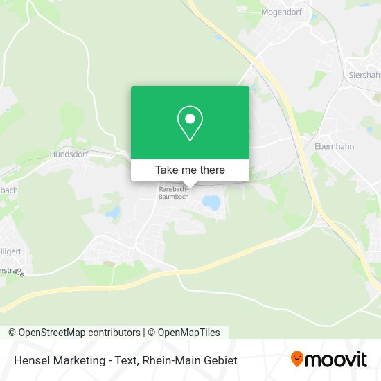 Карта Hensel Marketing - Text
