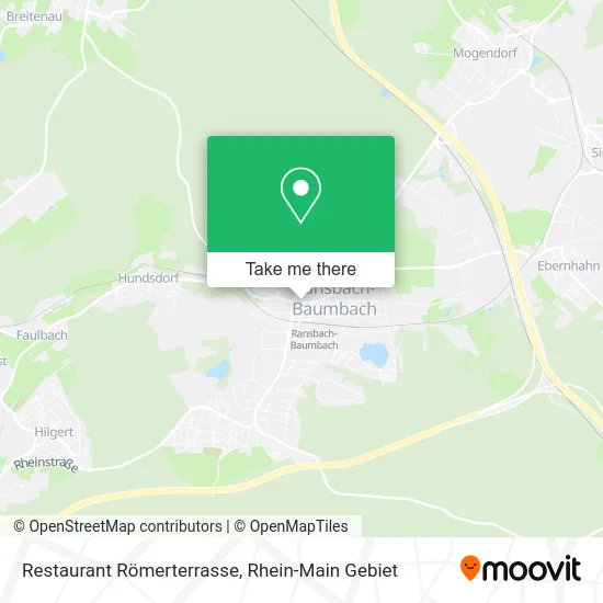 Карта Restaurant Römerterrasse