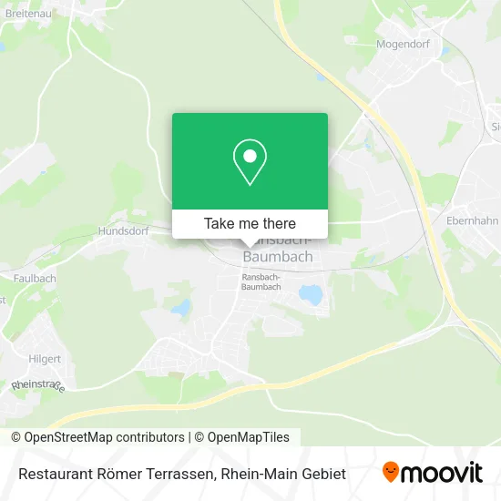 Карта Restaurant Römer Terrassen