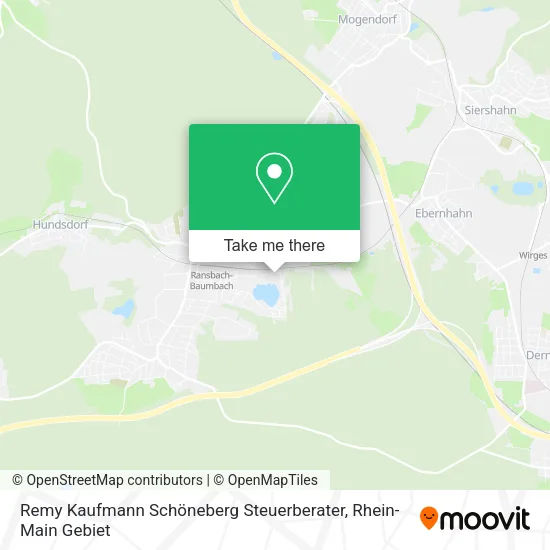 Карта Remy Kaufmann Schöneberg Steuerberater