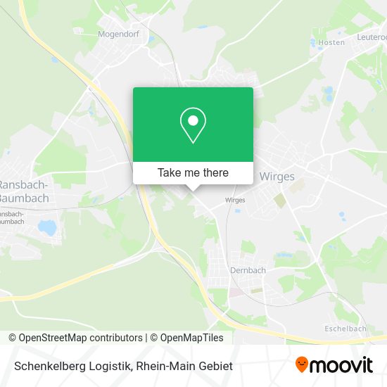 Карта Schenkelberg Logistik