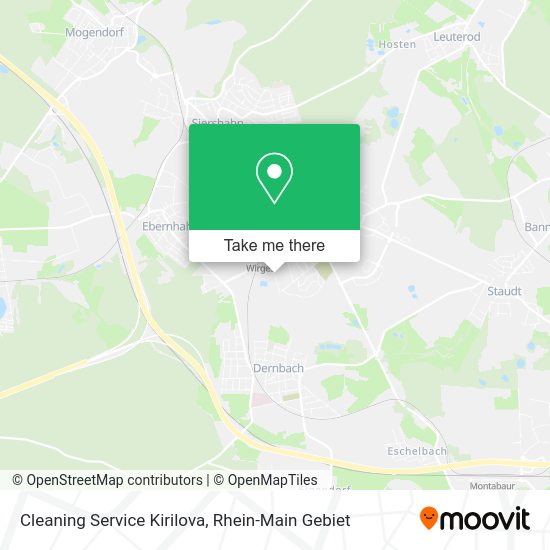 Карта Cleaning Service Kirilova