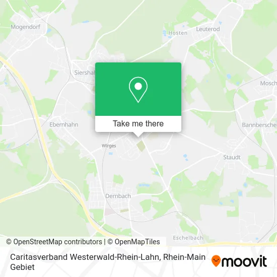 Карта Caritasverband Westerwald-Rhein-Lahn