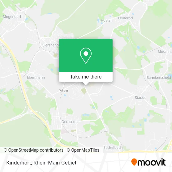 Карта Kinderhort