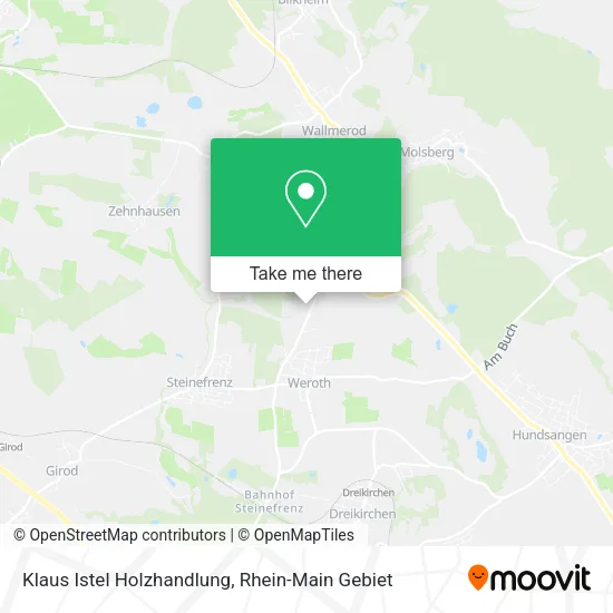 Карта Klaus Istel Holzhandlung