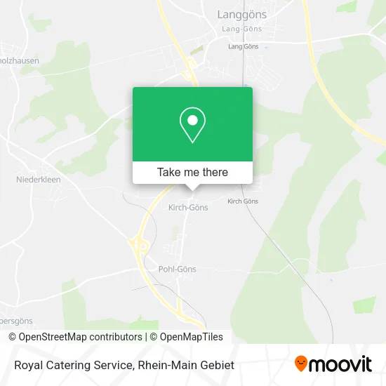Карта Royal Catering Service