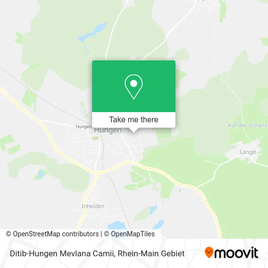 Карта Ditib-Hungen Mevlana Camii