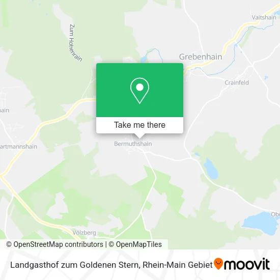 Карта Landgasthof zum Goldenen Stern