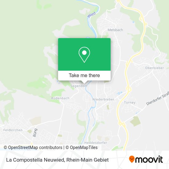 Карта La Compostella Neuwied
