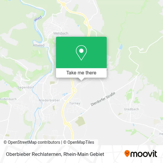 Карта Oberbieber Rechlaternen