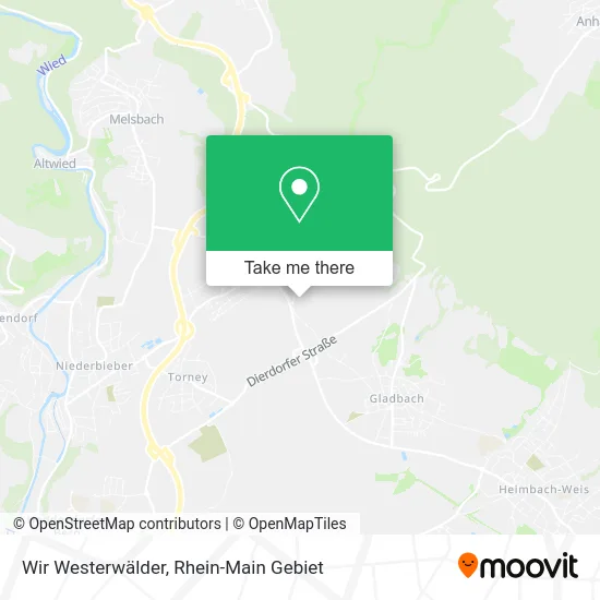 Карта Wir Westerwälder