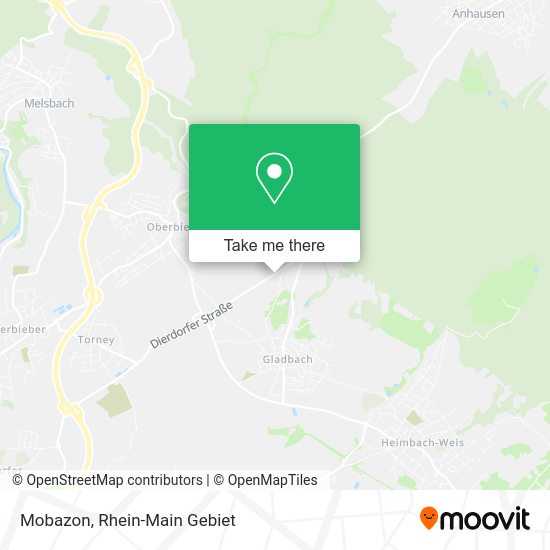 Карта Mobazon