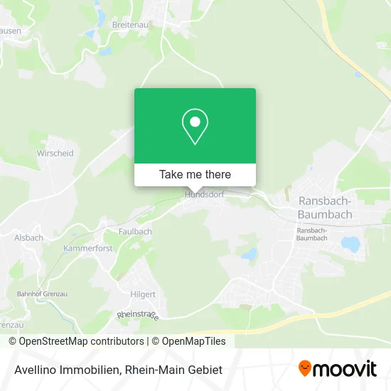 Карта Avellino Immobilien