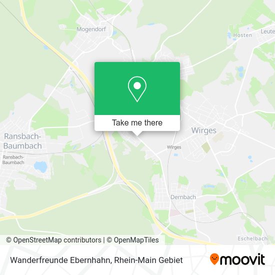 Карта Wanderfreunde Ebernhahn