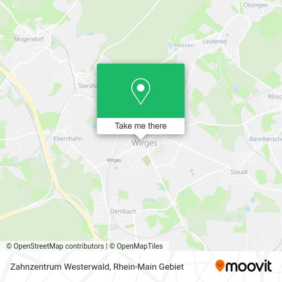 Карта Zahnzentrum Westerwald