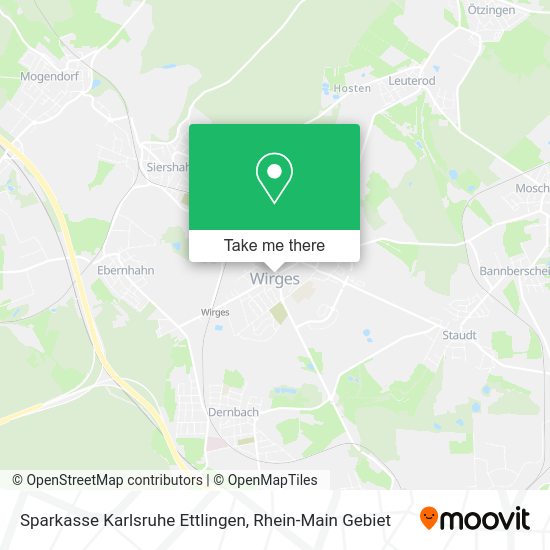 Карта Sparkasse Karlsruhe Ettlingen
