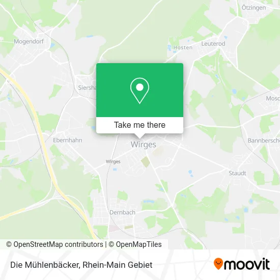 Карта Die Mühlenbäcker