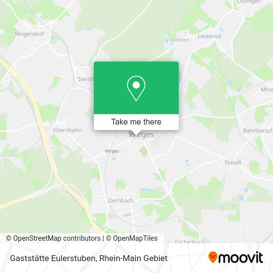 Карта Gaststätte Eulerstuben