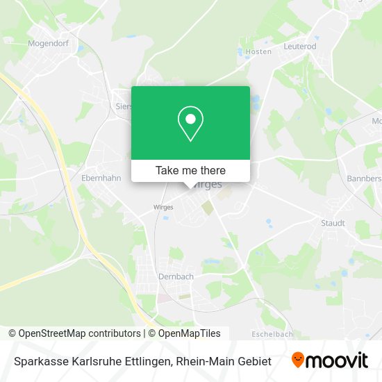 Карта Sparkasse Karlsruhe Ettlingen