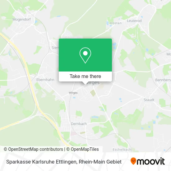 Карта Sparkasse Karlsruhe Ettlingen