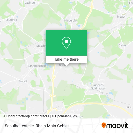 Карта Schulhaltestelle