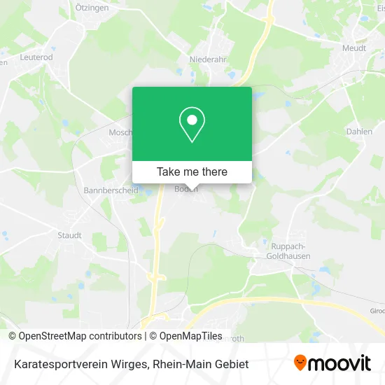 Карта Karatesportverein Wirges