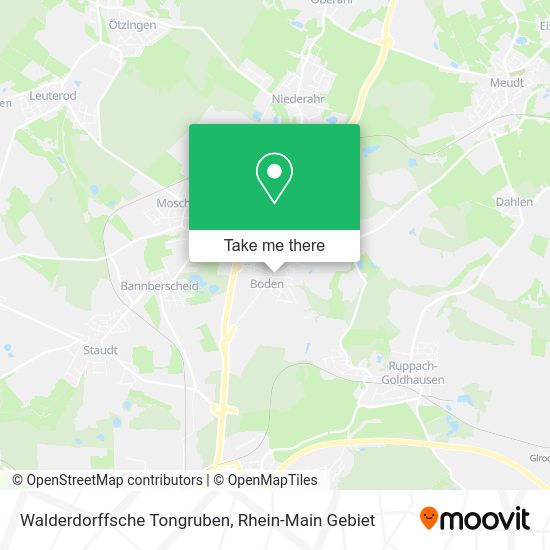 Карта Walderdorffsche Tongruben