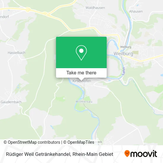 Карта Rüdiger Weil Getränkehandel