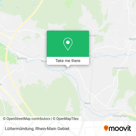 Карта Lüttermündung