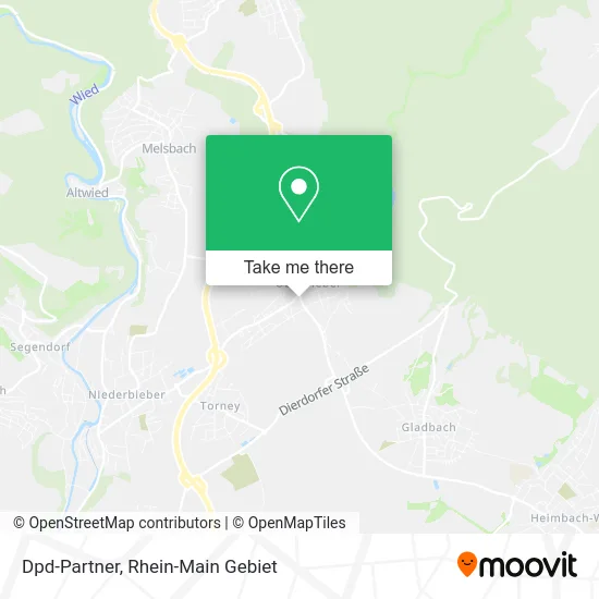 Dpd-Partner map