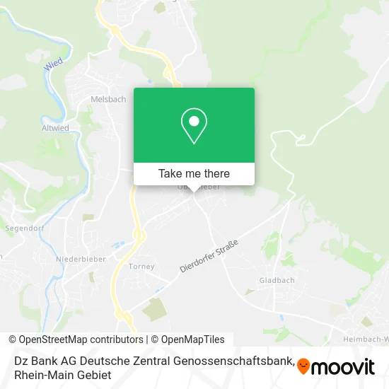 Карта Dz Bank AG Deutsche Zentral Genossenschaftsbank