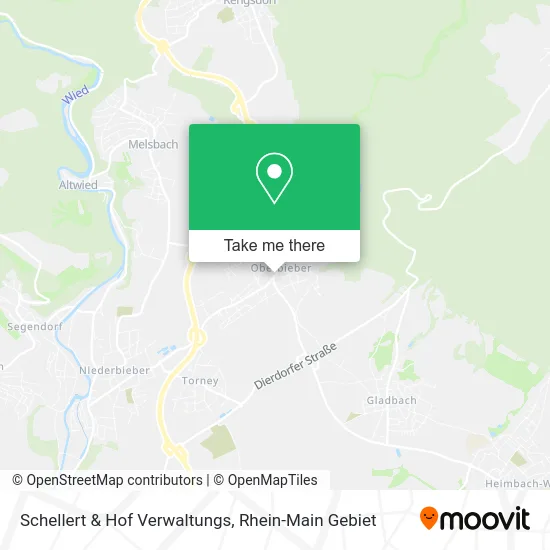 Карта Schellert & Hof Verwaltungs