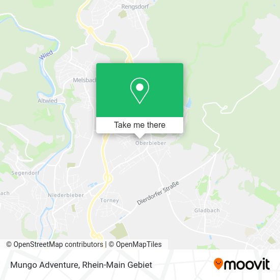 Карта Mungo Adventure