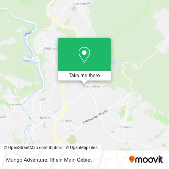 Mungo Adventure map