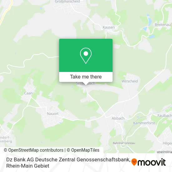 Карта Dz Bank AG Deutsche Zentral Genossenschaftsbank