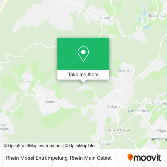 Карта Rhein Mosel Entrümpelung