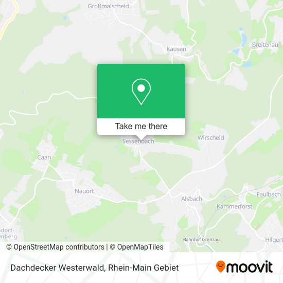 Карта Dachdecker Westerwald