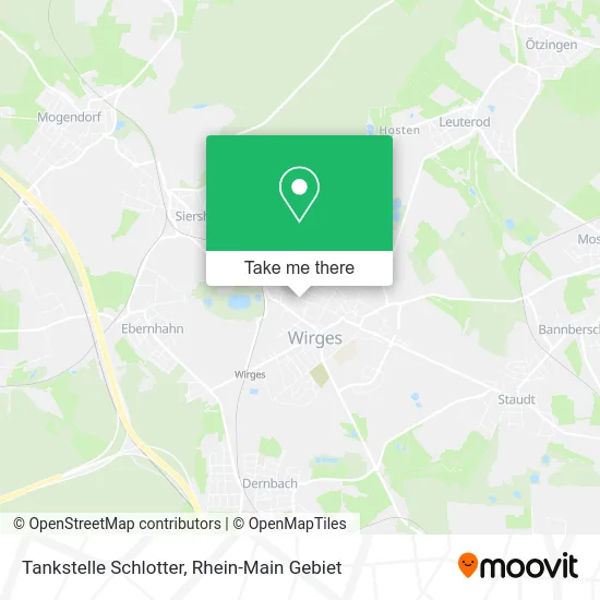 Карта Tankstelle Schlotter